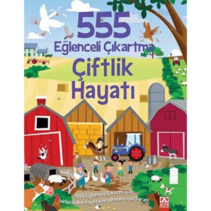 555 Eğlenceli Çıkartma Çiftlik Hayatı