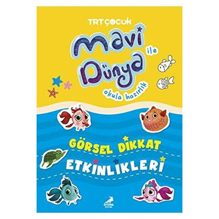 Mavi Dünya Ile Okula Hazırlık - Görsel Dikkat Etkinlikleri