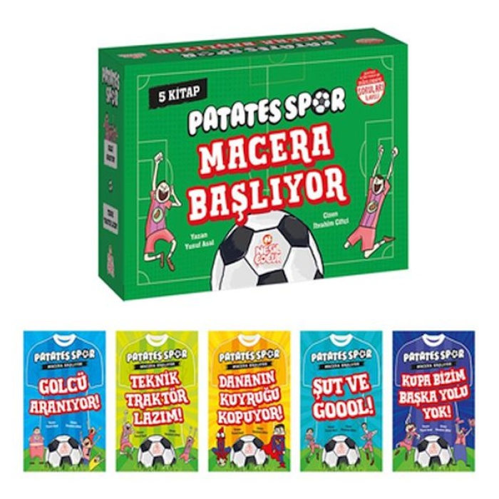 Patatesspor Macera Başlıyor (5 Kitap+Soru Kitapçığı)