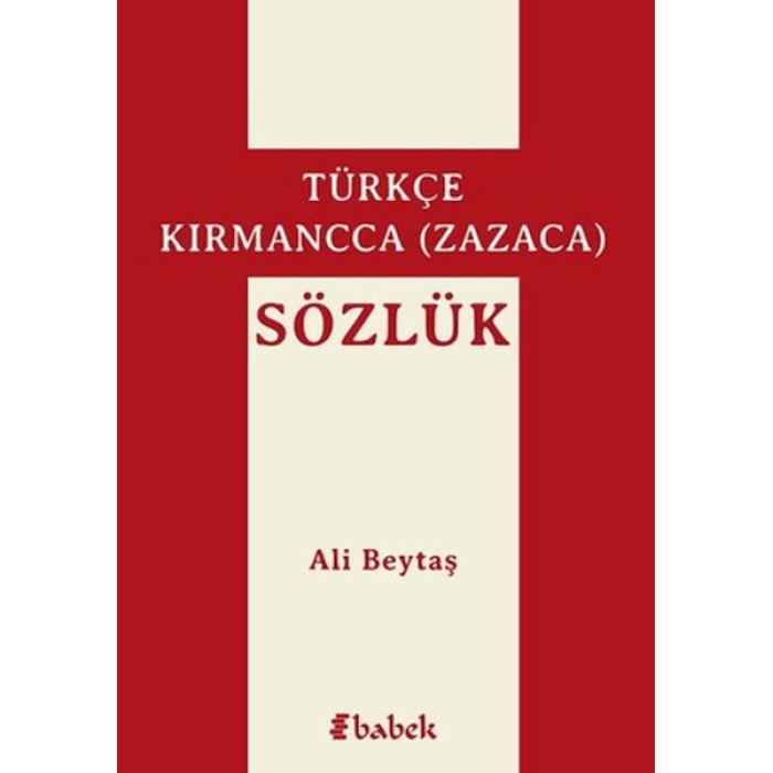 Türkçe-Kırmancca (Zazaca) Sözlük