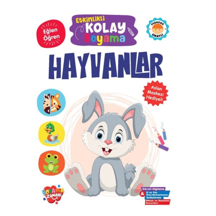 Etkinlikli Kolay Boyama – Hayvanlar