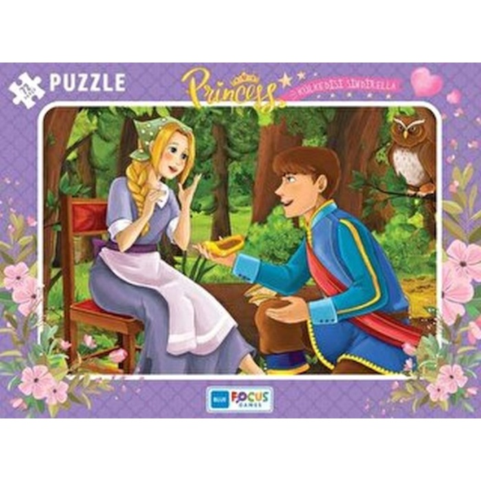 72 Parça Puzzle Princess Külkedisi Sindirella