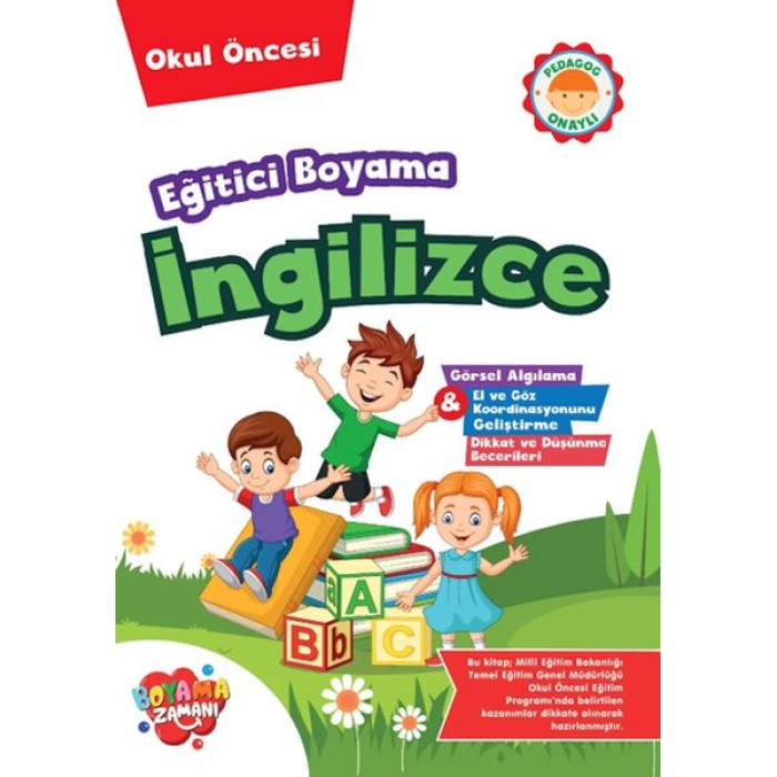 Eğitici Boyama - İngilizce