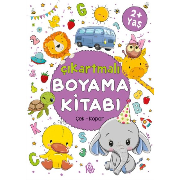 Çıkartmalı Boyama Kitabı - 2 Yaş +