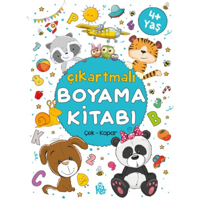 Çıkartmalı Boyama Kitabı - 4 Yaş +