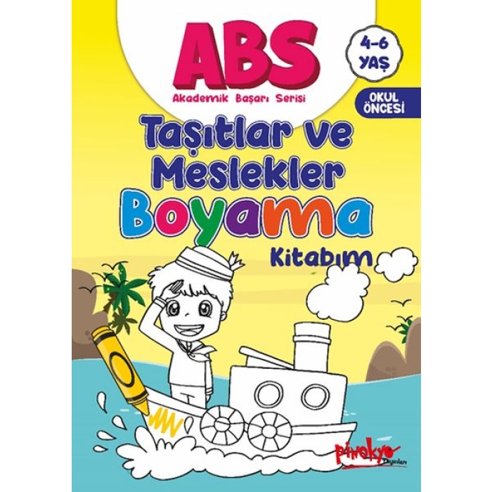 Abs 4-6 Yaş Taşıtlar Ve Meslekler Kitabım