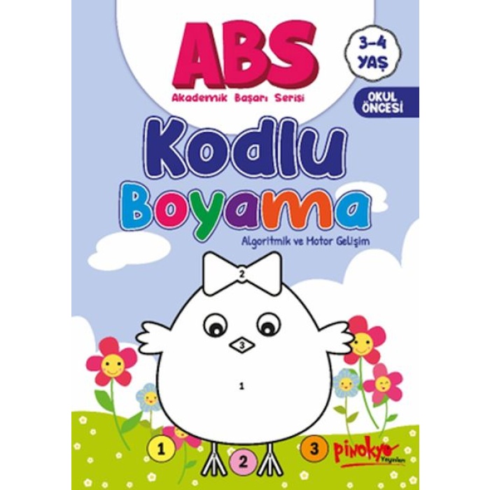 Abs 3-4 Yaş Kodlu Boyama