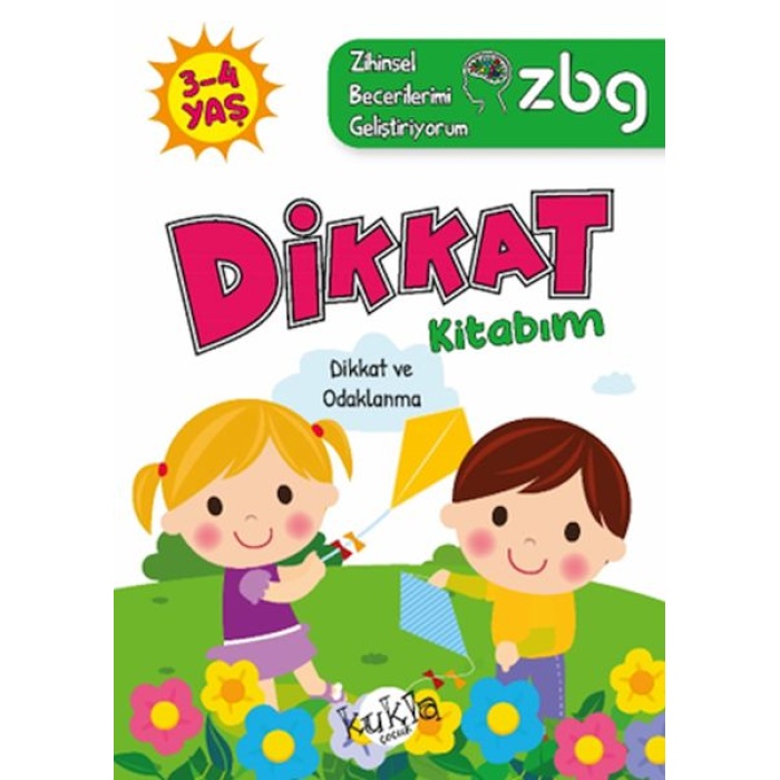 Zbg 3-4 Yaş Dikkat Kitabım