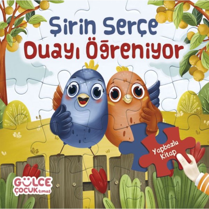 Şirin Serçe Duayı Öğreniyor - Yapbozlu Kitap 4