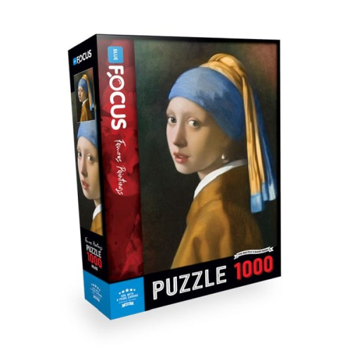 Puzzle İnci Küpeli Kız 1000 Parça