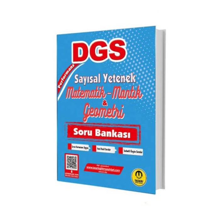 Tasarı Yayınları 2025 Dgs Sayısal Yetenek Matematik Mantık Geometri Soru Bankası