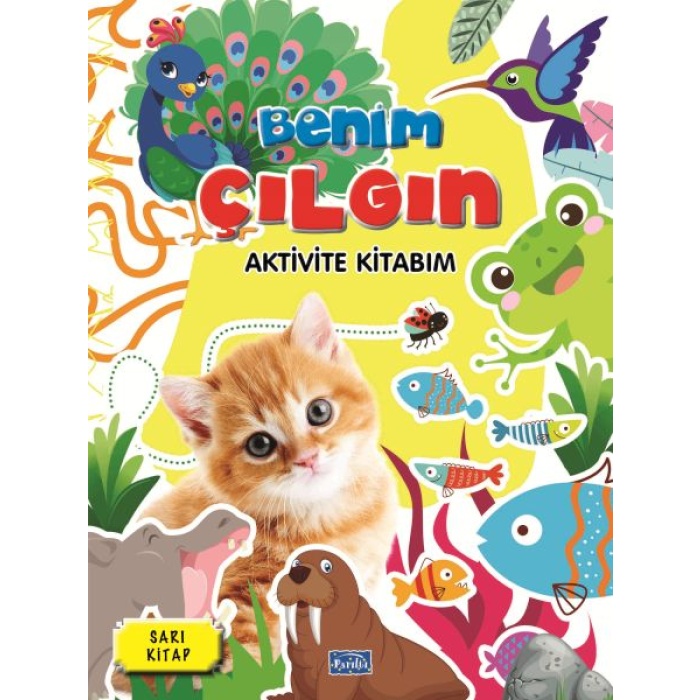 Benim Çılgın Aktivite Kitabım Sarı Kitap