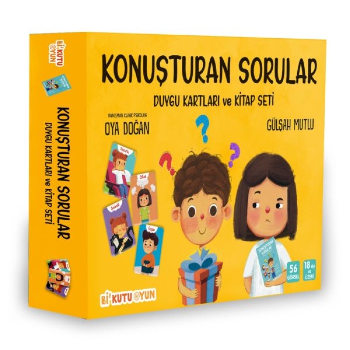 Konuşturan Sorular - Duygu Kartları Ve Kitap Seti