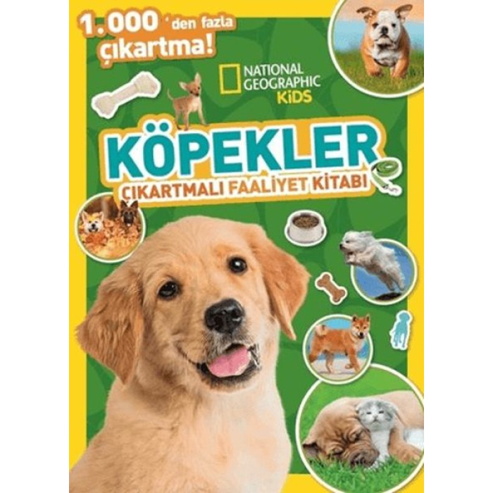 Kids Köpekler Çıkartmalı Faaliyet Kitabı