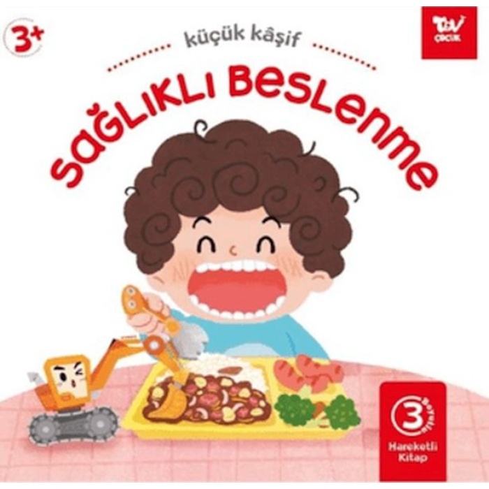 Hareketli Kitap 3D Küçük Kaşif Sağlıklı Beslenme