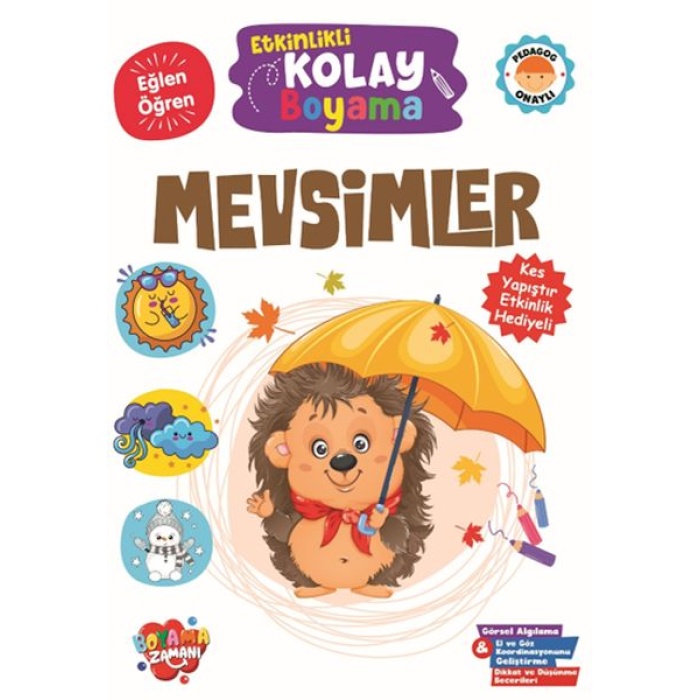 Etkinlikli Kolay Boyama -Mevsimler