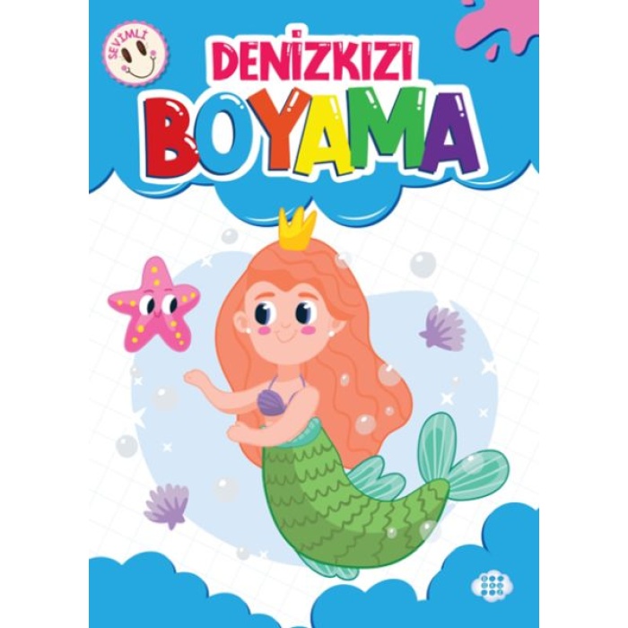 Sevimli Denizkızı Boyama