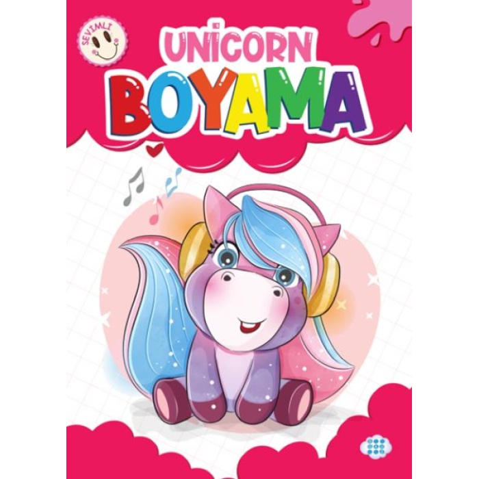 Sevimli Unicorn Boyama