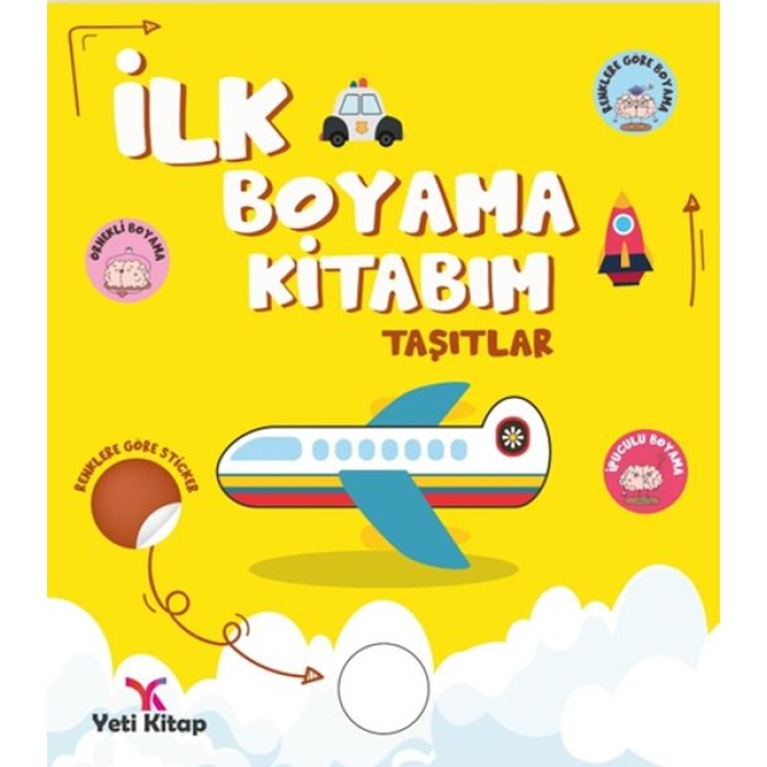 İlk Boyama Kitabım Taşıtlar