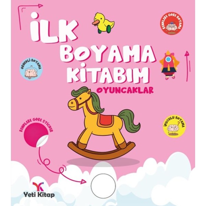 İlk Boyama Kitabım Oyuncaklar