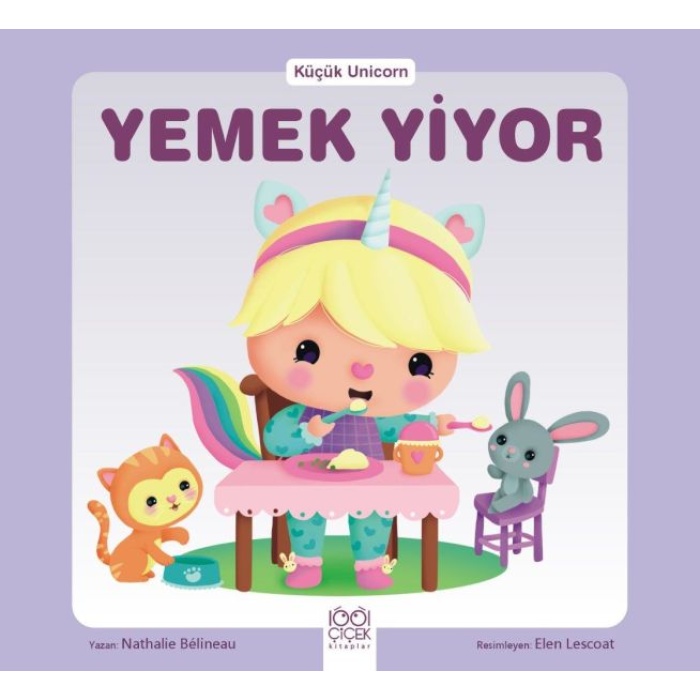 Küçük Unicorn Yemek Yiyor