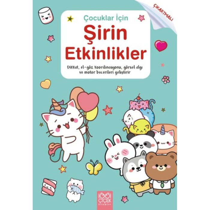 Çocuklar Için Şirin Etkinlikler - Çıkartmalı