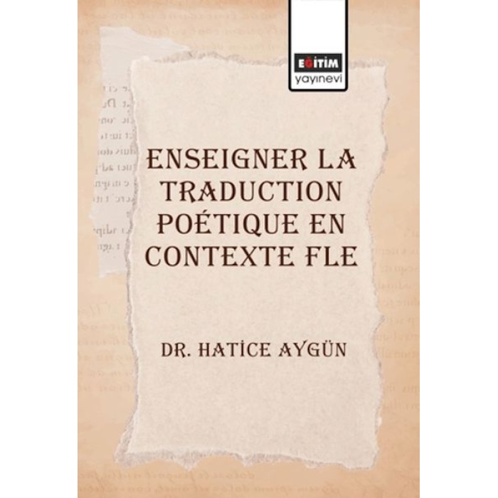 Enseigner La Traduction Poetique En Contexte Fle