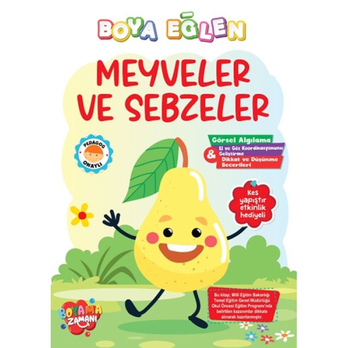 Boya Eğlen - Meyveler VeSebzeler