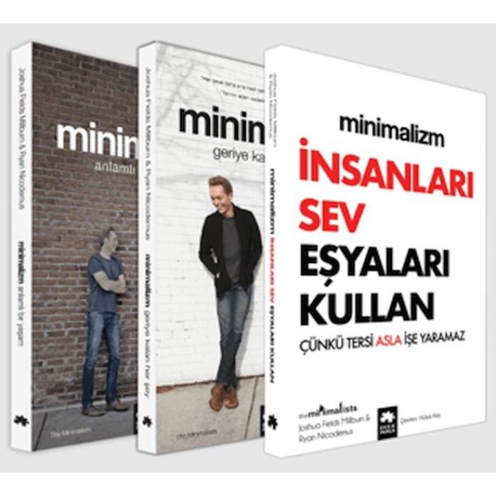 Minimalizm Serisi - 3 Kitap Takım