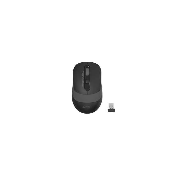 A4 Tech Fg10 (Grey) Fstyler 2,4Ghz Kablosuz Optik Mouse, 10-15Metre, 4 Buton, Nano Alıcı