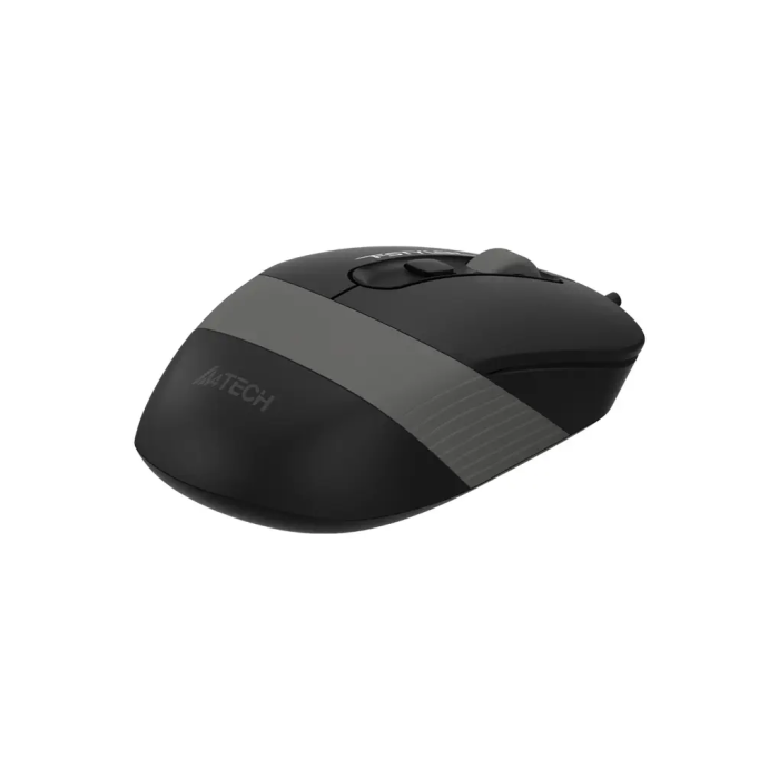 A4 Tech Fm10 Siyah-Gri V-Track 1600Dpi, Usb Optik  Mouse