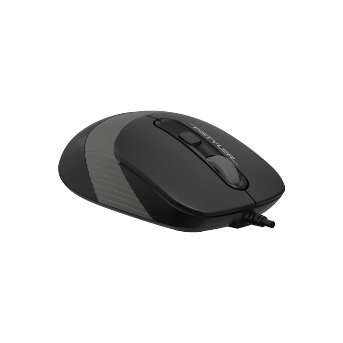 A4 Tech Fm10 Siyah-Gri V-Track 1600Dpi, Usb Optik  Mouse