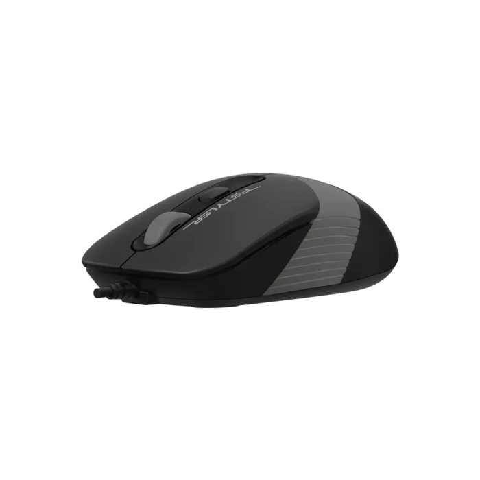 A4 Tech Fm10 Siyah-Gri V-Track 1600Dpi, Usb Optik  Mouse