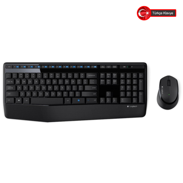 Mk345, 920-006514, Kablosuz, Türkçe Q, Klavye Mouse Set