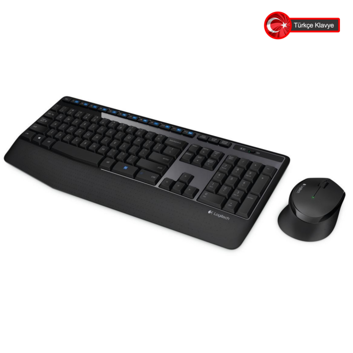 Mk345, 920-006514, Kablosuz, Türkçe Q, Klavye Mouse Set