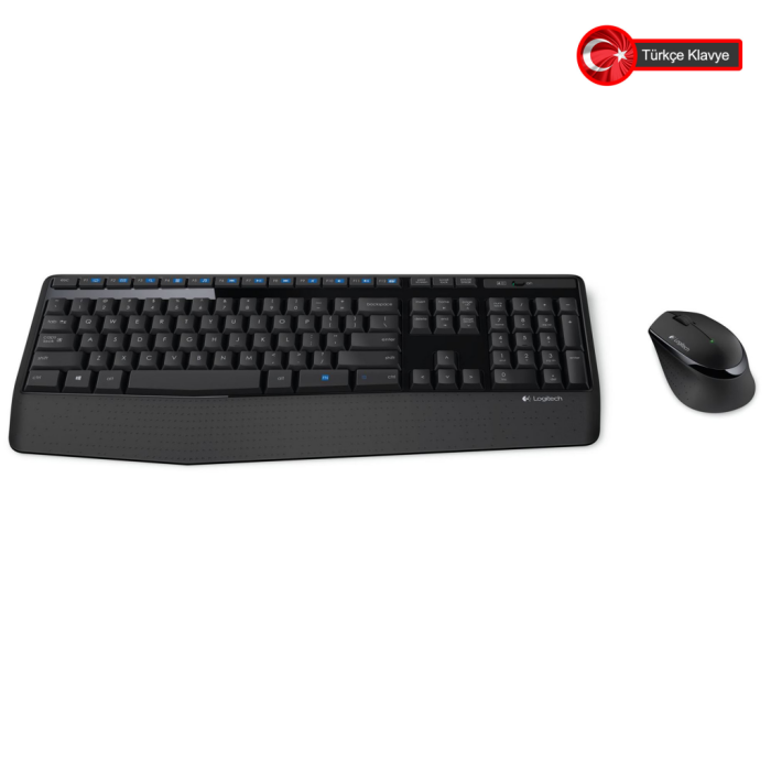 Mk345, 920-006514, Kablosuz, Türkçe Q, Klavye Mouse Set