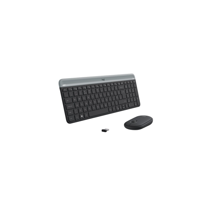 Mk470 Siyah, 920-009435, Kablosuz, Türkçe Q, Klavye Mouse Set