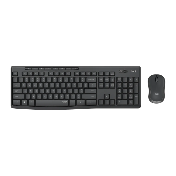 Mk295 Siyah, 920-009804, Kablosuz, Türkçe Q, Klavye Mouse Set