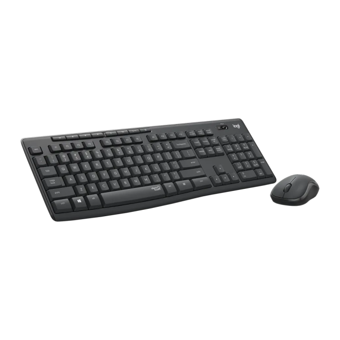 Mk295 Siyah, 920-009804, Kablosuz, Türkçe Q, Klavye Mouse Set