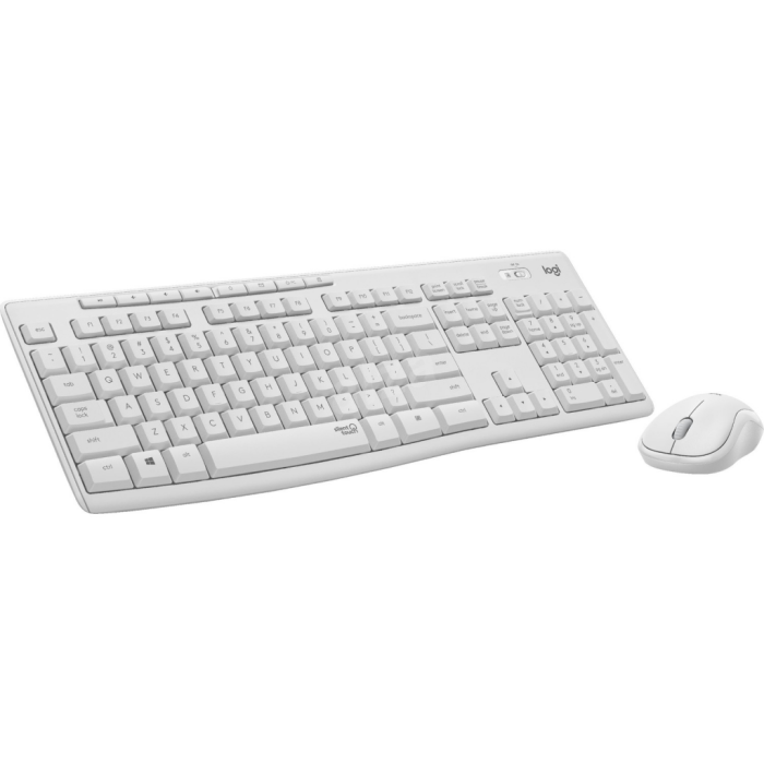 Mk295 Beyaz, 920-010089, Kablosuz, Türkçe Q, Klavye Mouse Set