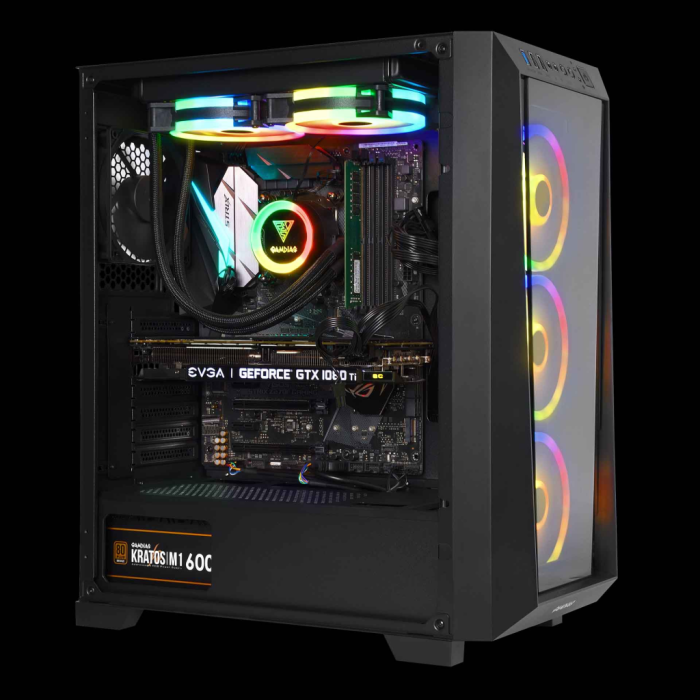 Gamdias Talos M1 Elite, 750W, Tempered Glass, Argb, 80+ Bronze, Atx Gaming Kasa