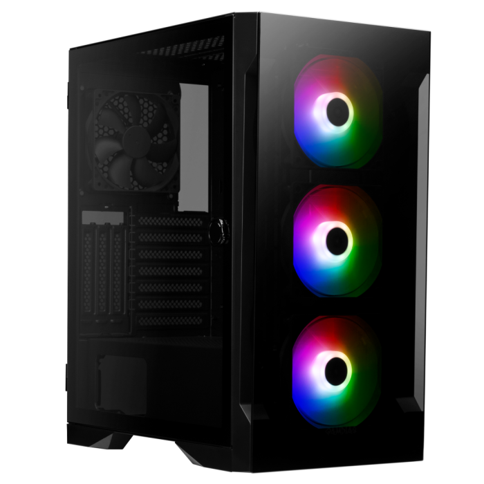 Gamdias Talos E2 Elite, 500W, Tempered Glass, Argb, Atx Gaming Kasa