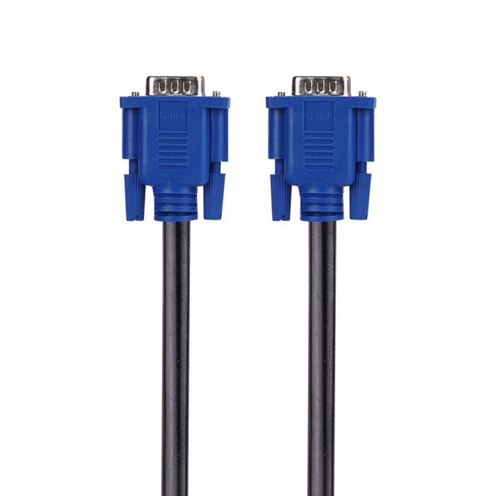 Sl-Vga19, 15Pin, İki Ucu Erkek, 5Mt, Vga Kablosu