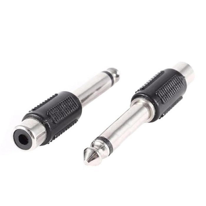 Dy-2277 Çevirici Jack 6.3Mm Mono Erkek Rca Dişi