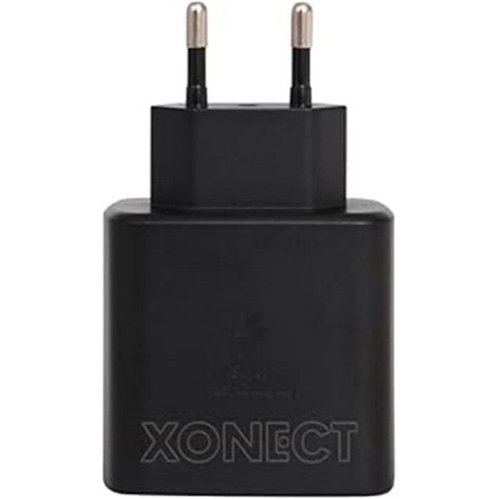 Xonect - Type-C Çıkışlı 25W Siyah Hızlı Şarj Adaptörü