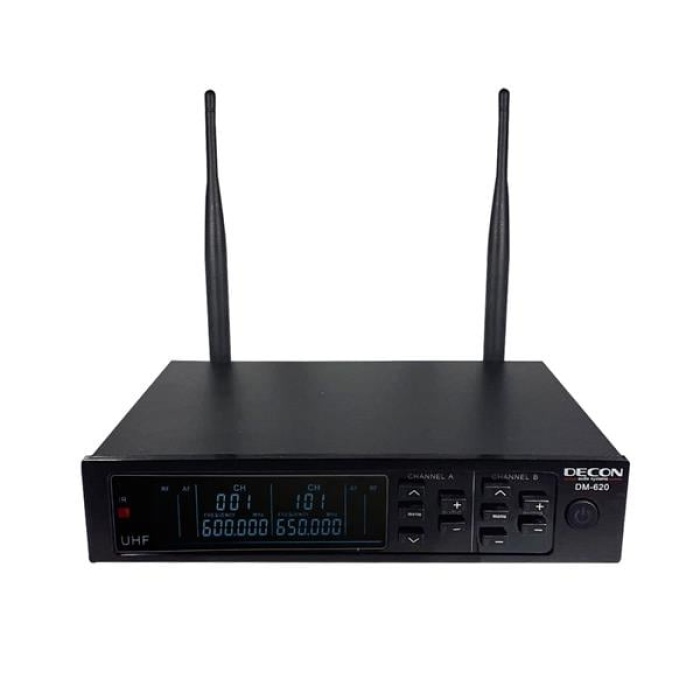 Uhf Receiver 2 Kanal  Dm-620