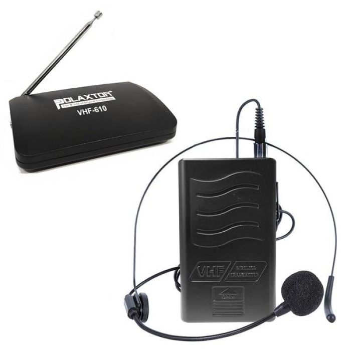 Vhf Kablosuz Mi̇krofon 1 Yaka 1 Headset