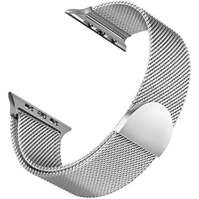 Microsonic Apple Watch Se 40Mm Için Kordon Luxe Metal Twist  [Watch Se 40Mm Ile Uyumlu Kordon - ]