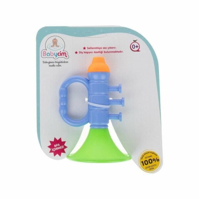 Urt038-007 Babyci̇m Trampet Sesli̇ Çingirak -Brl