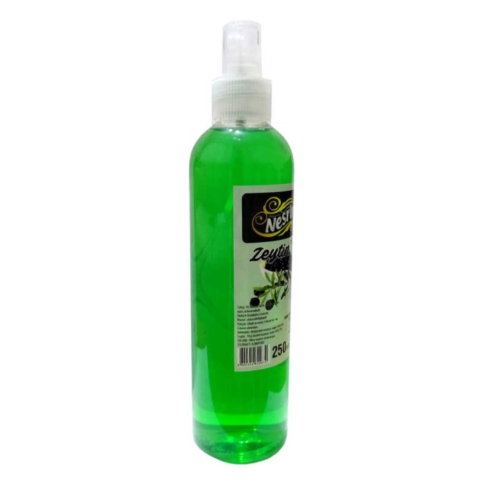 Zeytin Kolonyası 60 Derece Pet Şişe Sprey 250 Ml